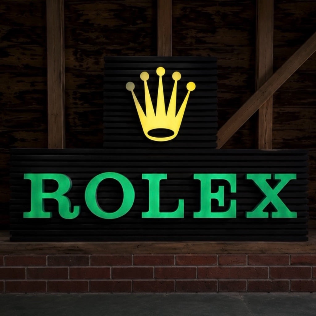 Rolex style decorative LED SIGN