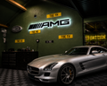 AMG illuminated sign