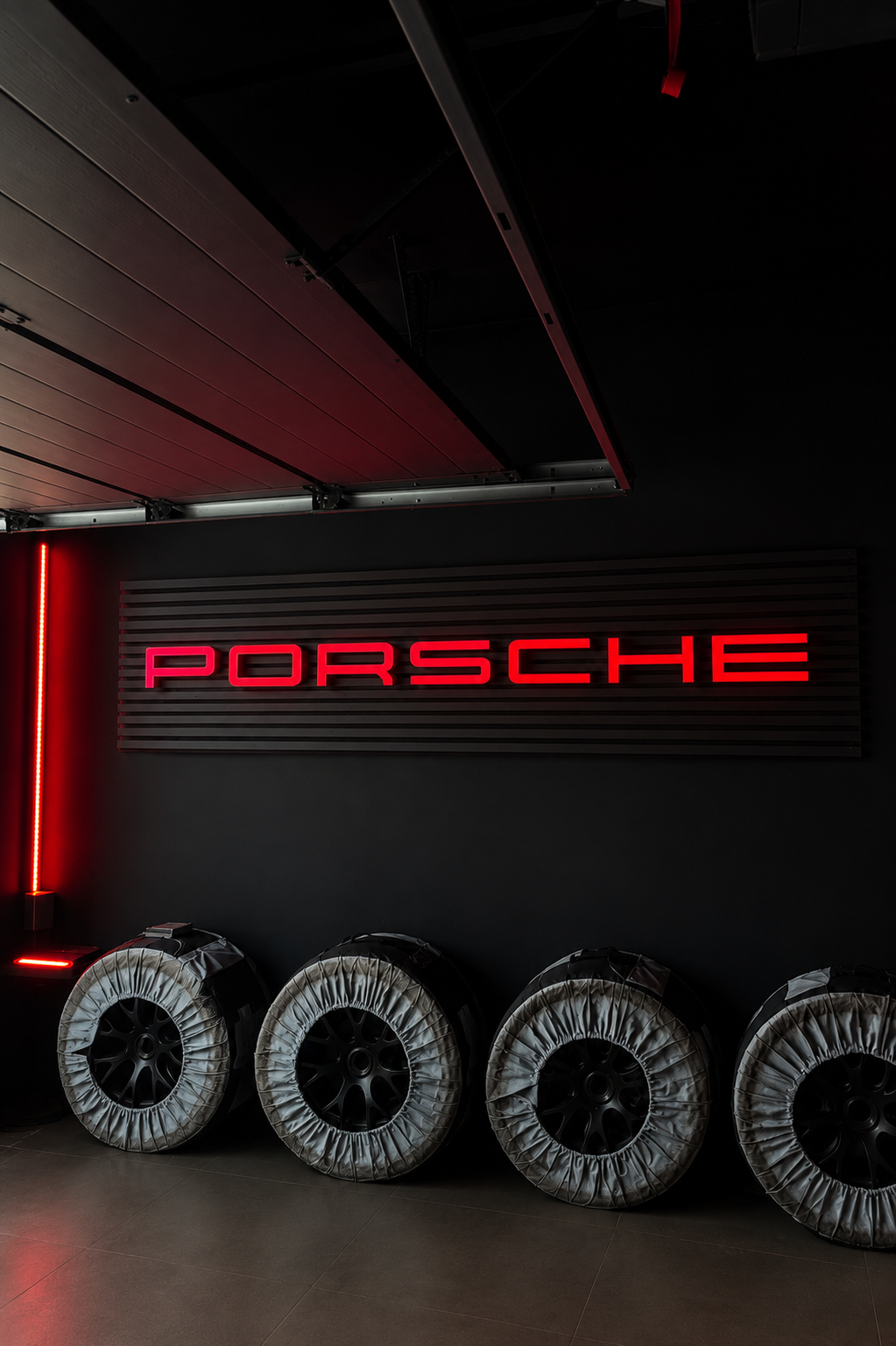 Porsche Style garage/workshop sign