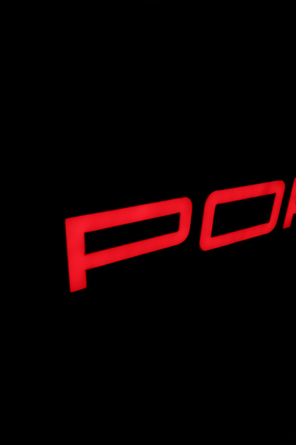 Porsche Style garage/workshop sign