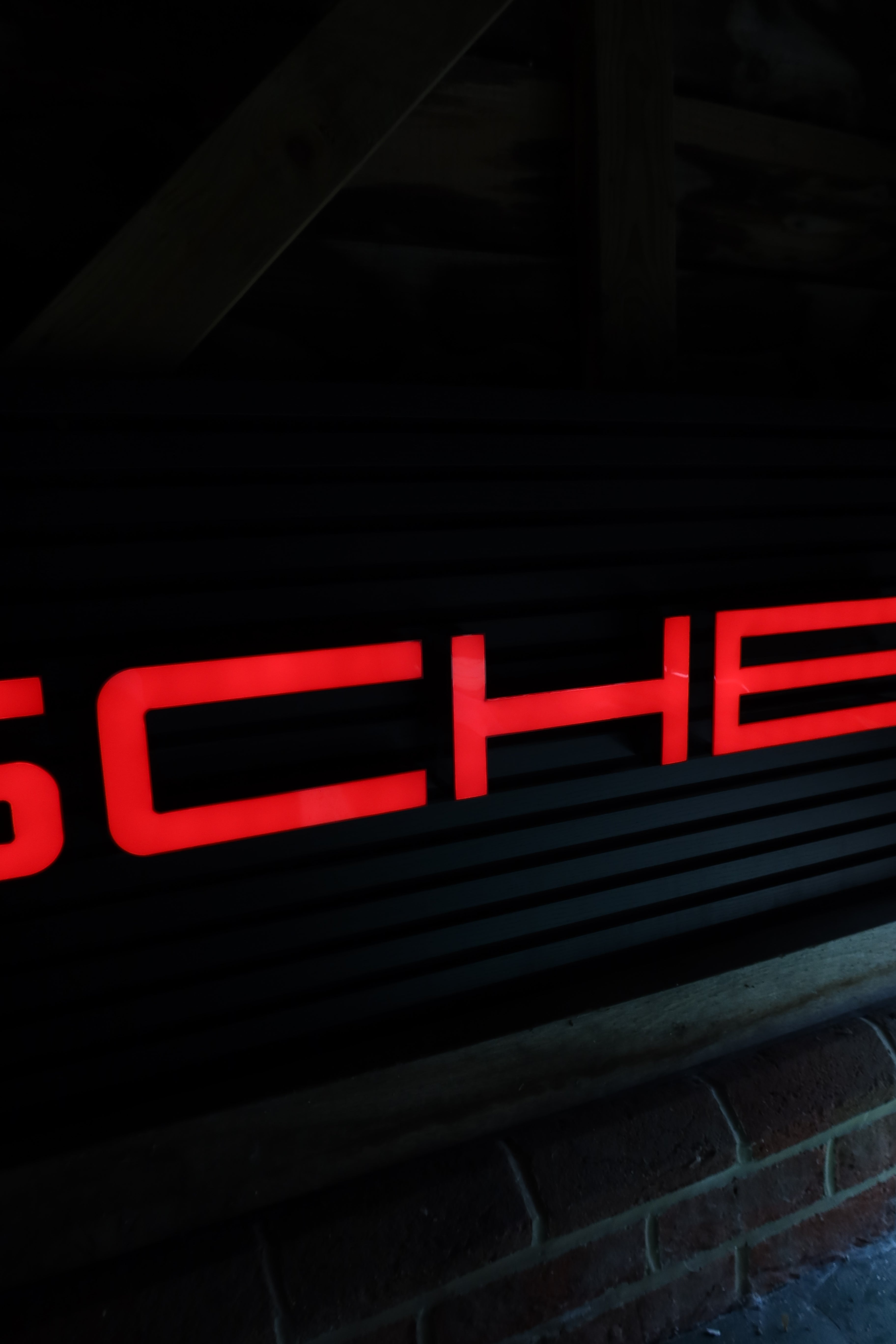 Porsche Style garage/workshop sign