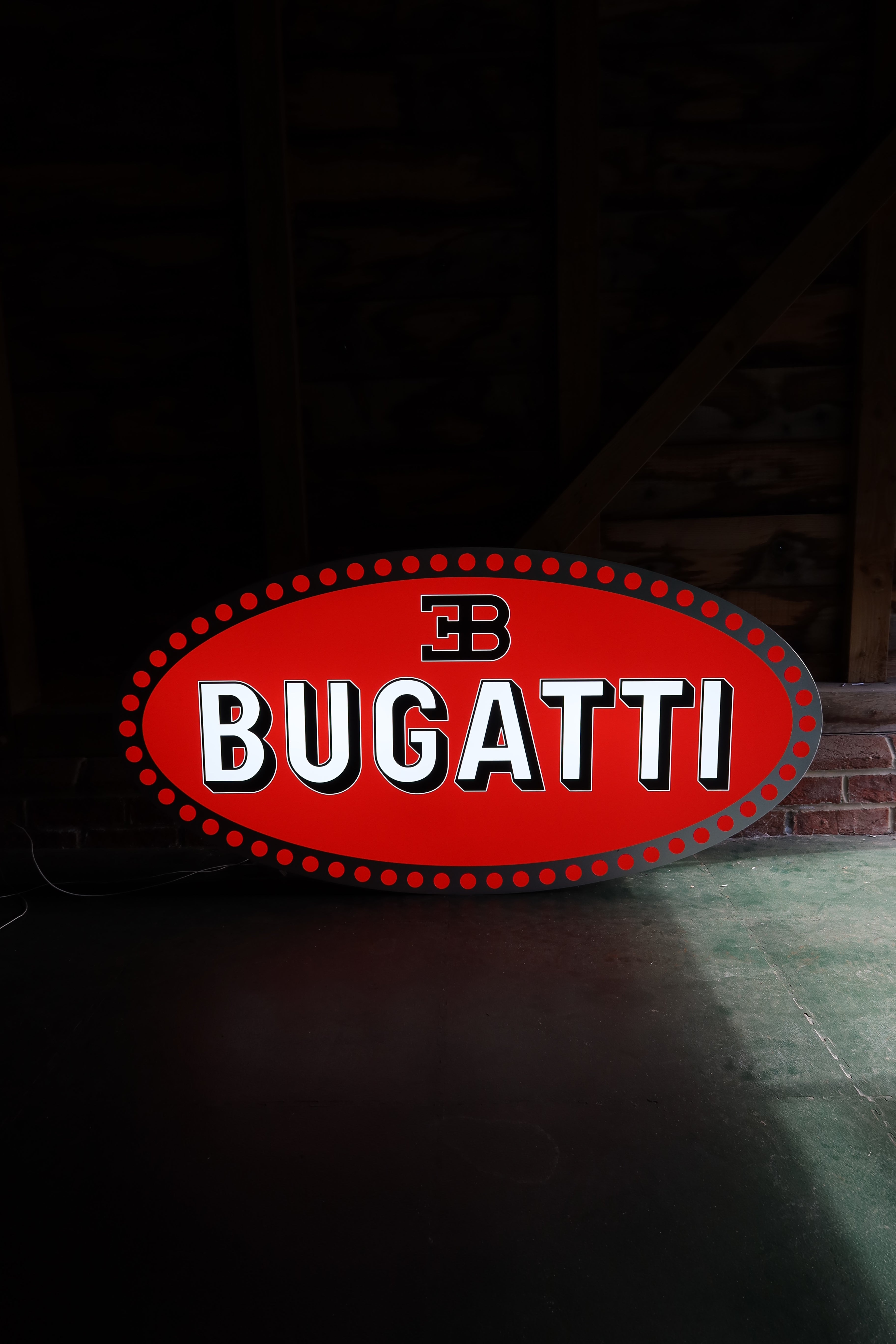 Bugatti Style workshop/dealer sign