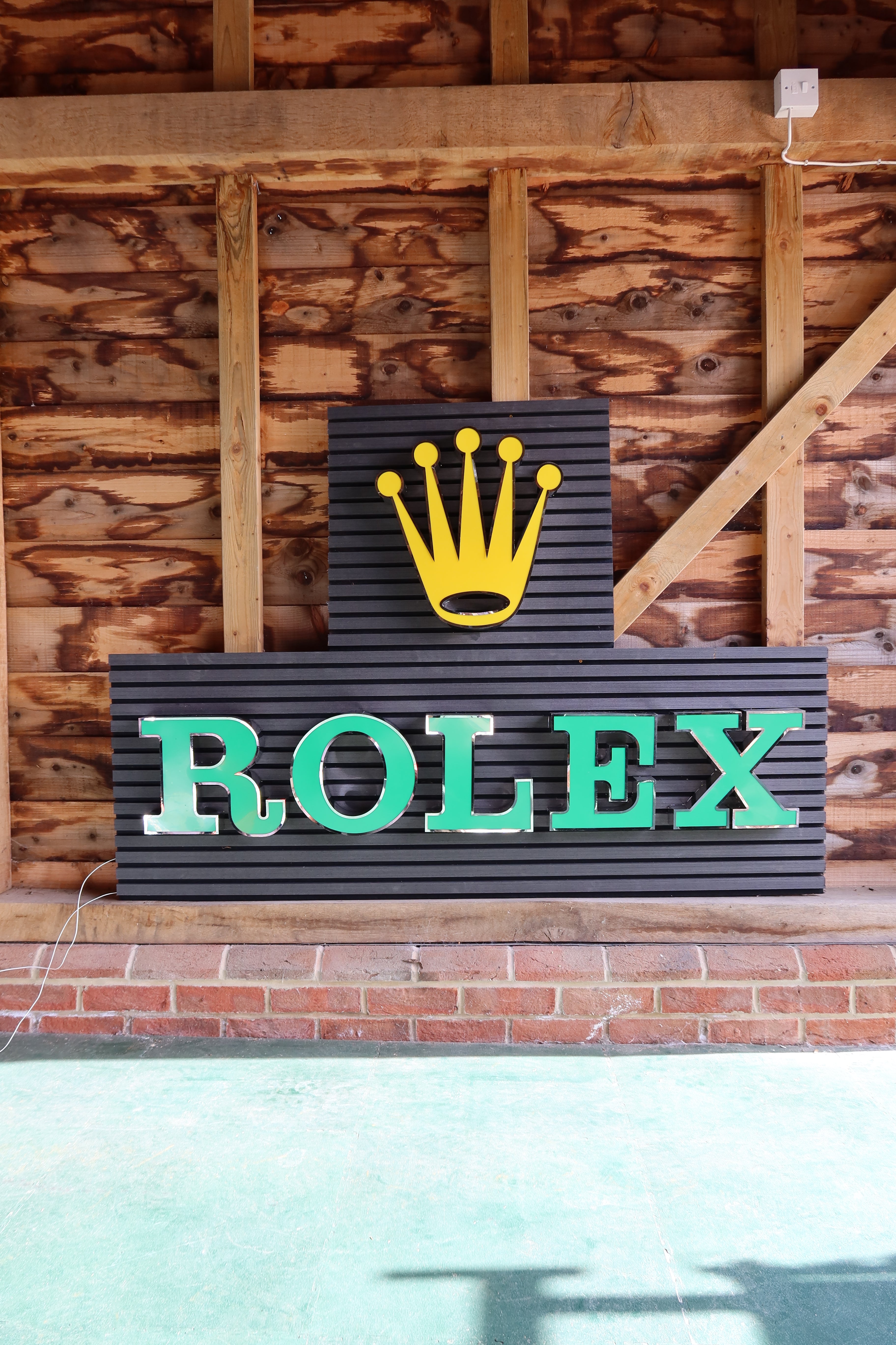 Rolex style decorative LED SIGN