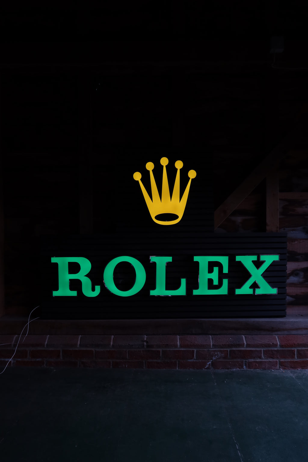 Rolex style decorative LED SIGN