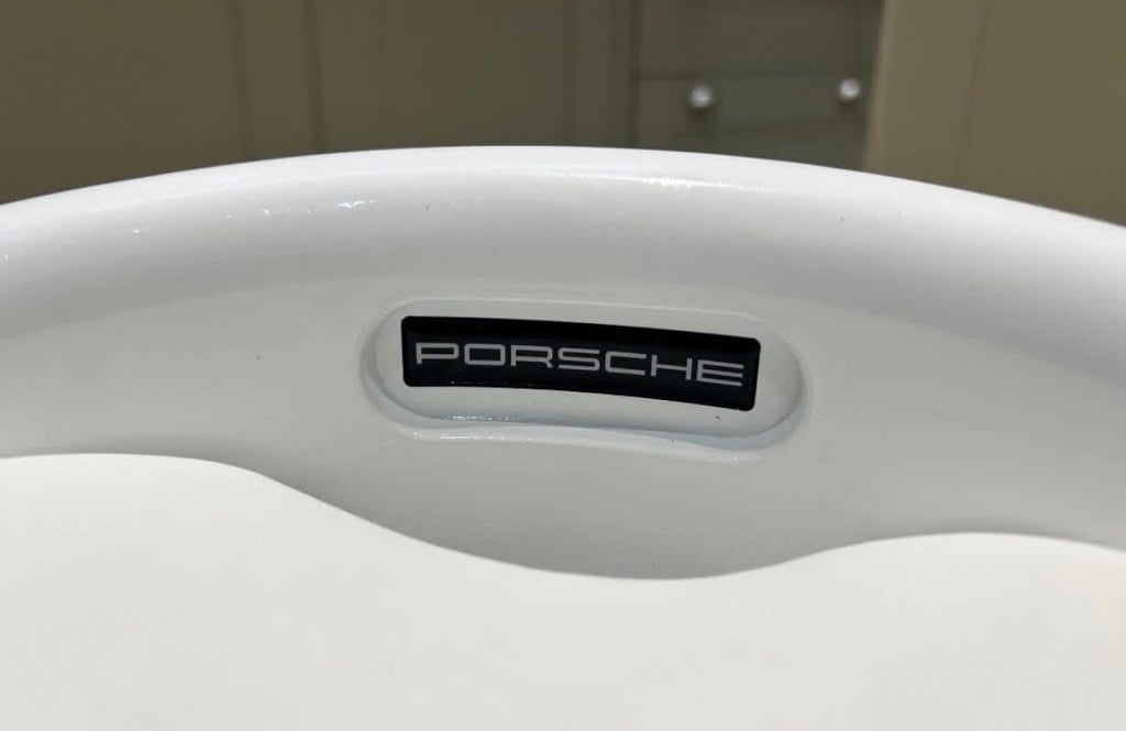 Porsche dealership stools