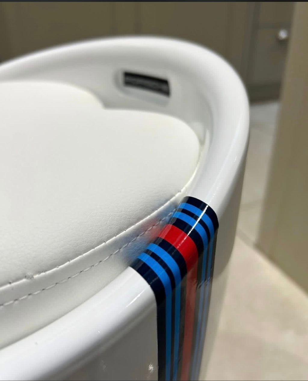 Porsche dealership stools